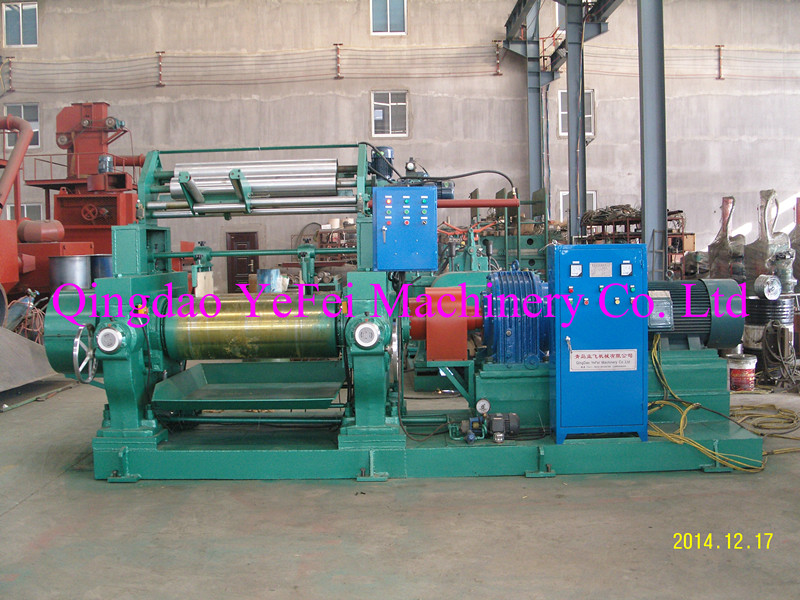 Automatic rubber mixing mill
