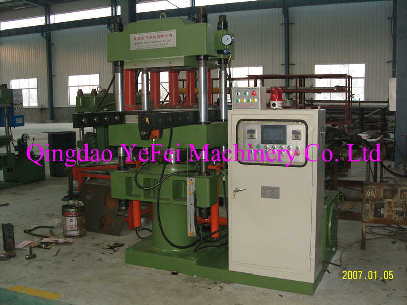 Semi-automatic vulcanizer press